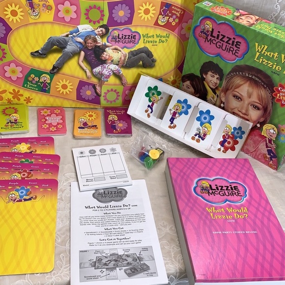 Vintage 2003 Disney Channel Lizzie McGuire board game - Picture 3 of 12